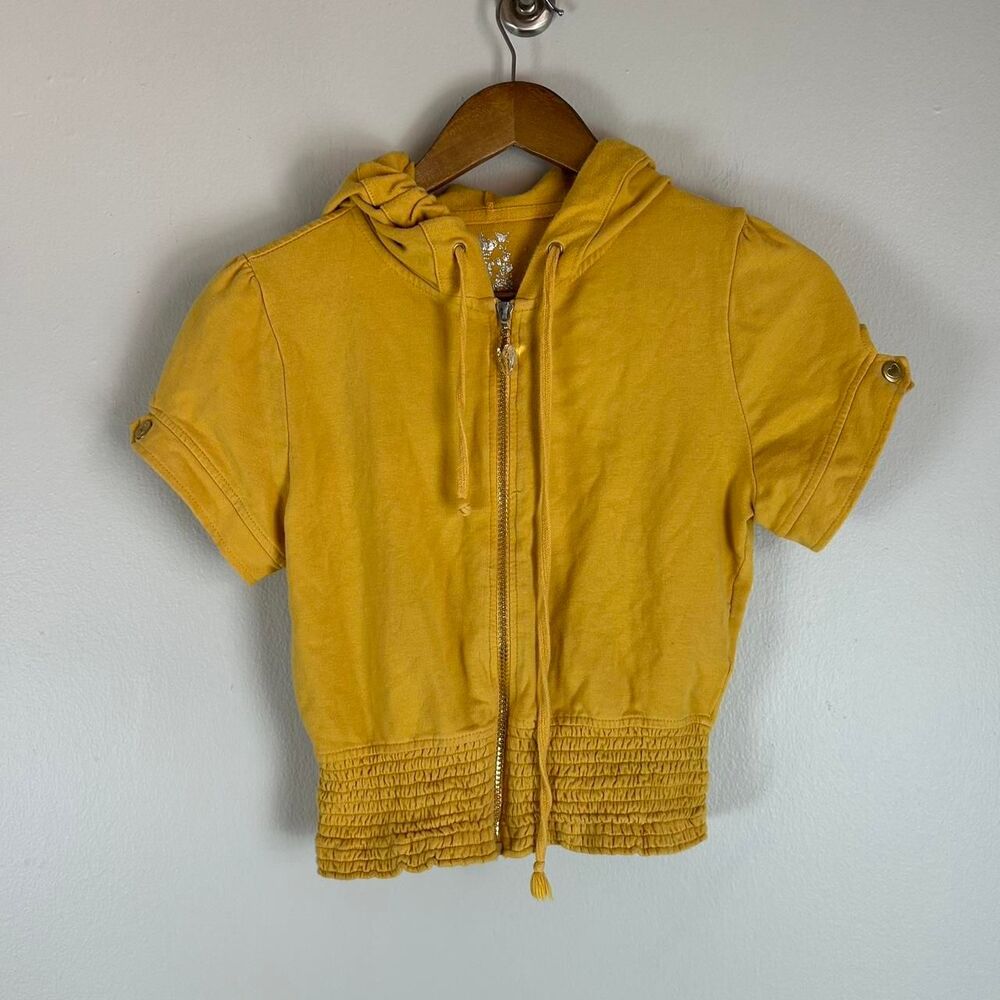 Wet-seal Women's Yellow Sweatshirt